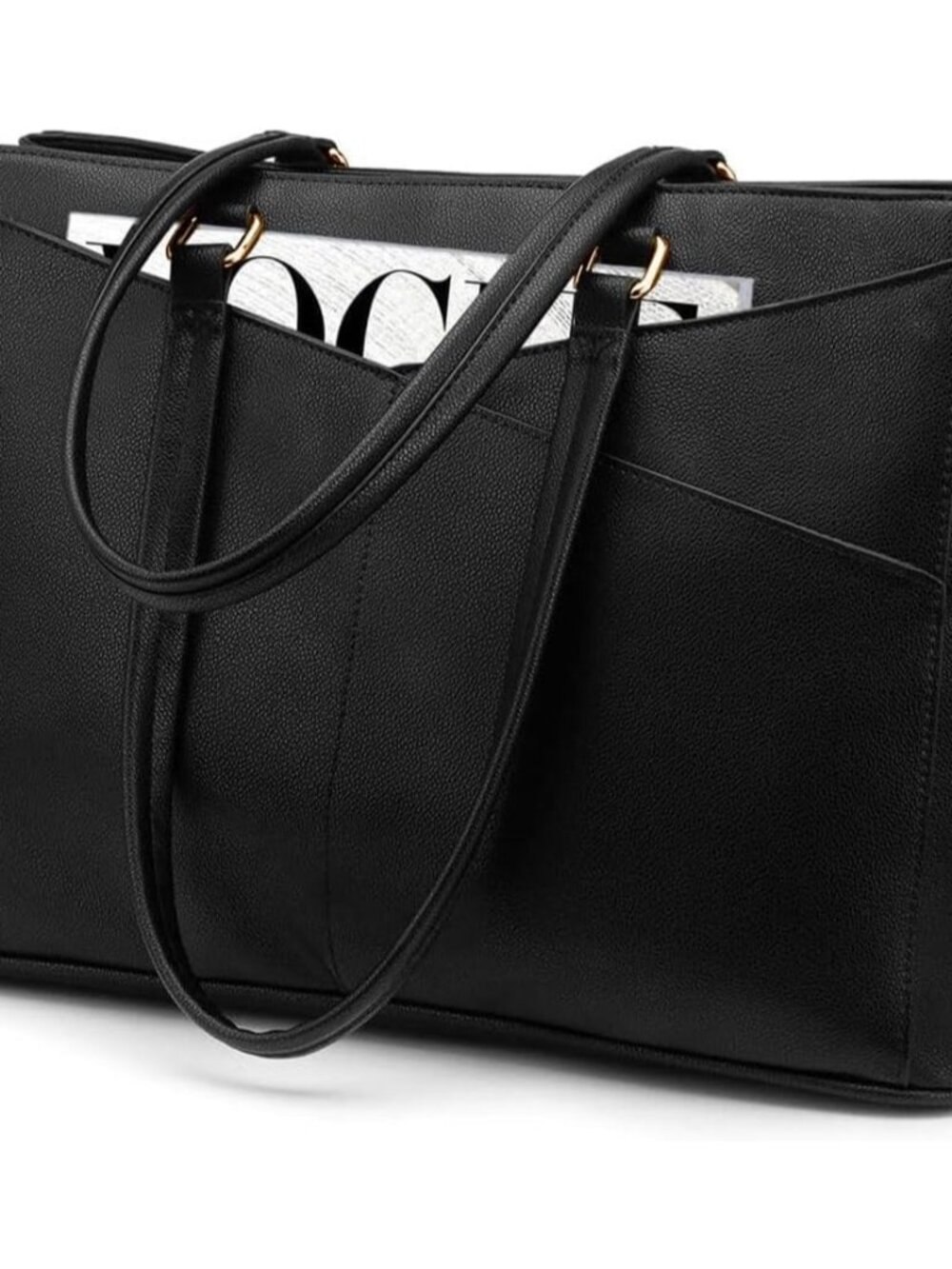 Laptop Tote Bag for Women 15.6 Inch Waterproof Leather Computer Bags Business Of